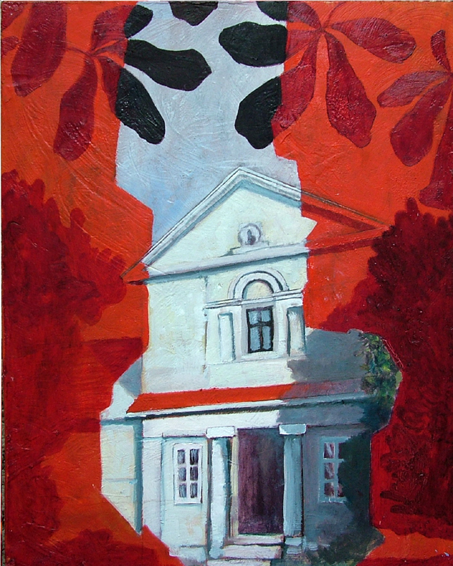 Soví domček (40x50) PREDANÉ