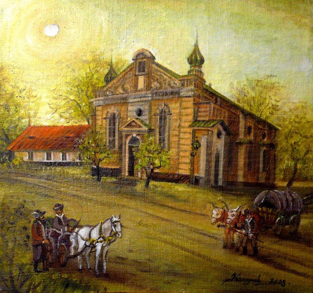 Synagóga  v Leviciach (43x41) PRESUNUTÉ do ponuky 2009