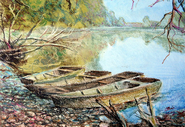 Tu niekde (45,5x32) PREDANÉ