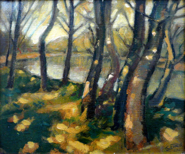 Pri Hrone (47 x 39,5) PREDANÉ
