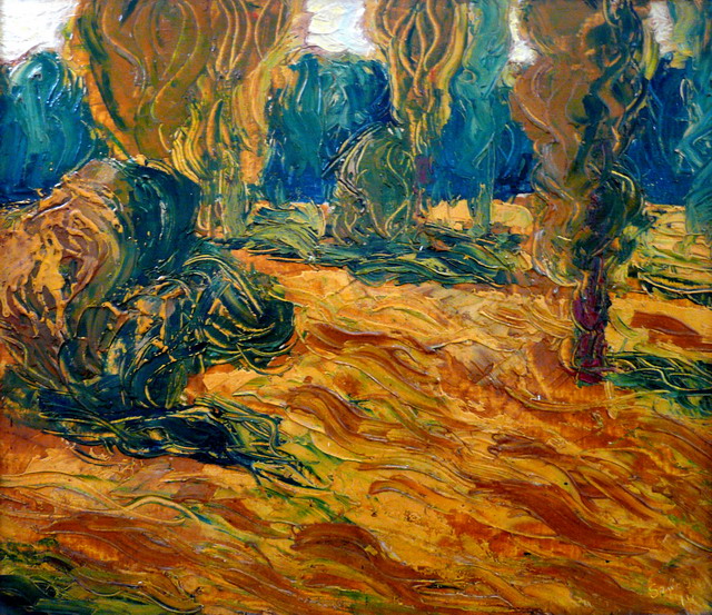 Leto pri brehu Hrona (51 x 44,5) PREDANÉ